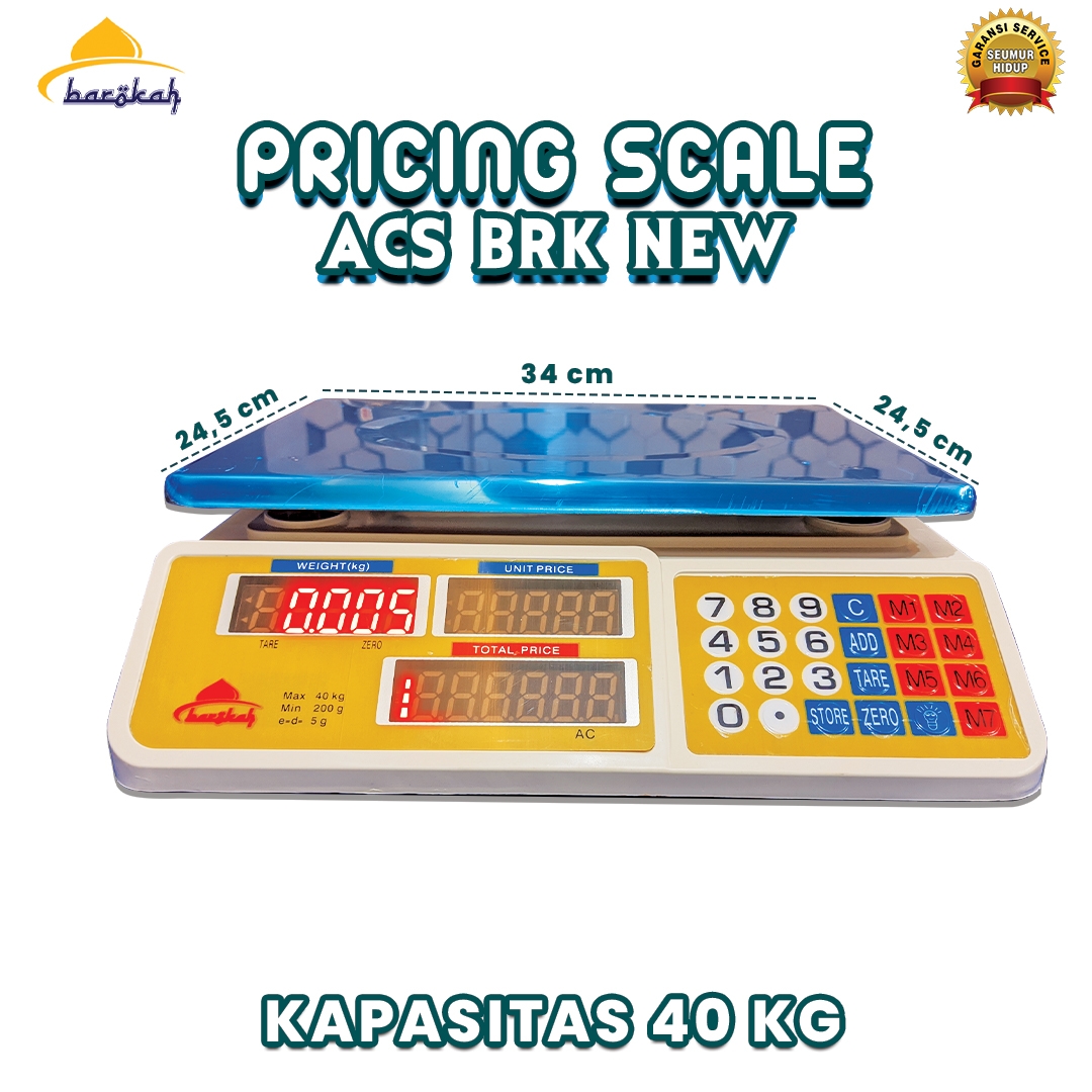 Weighing Pricing ACS BRK NEW